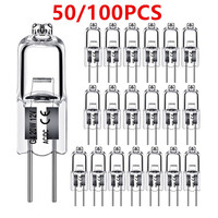 10/50/100PCS G4 12V 10W 20W LED Lamp Bulbs Eco Halogen Light Bulbs Capsule Inserted Beads Crystal Lamp Halogen Bulb Wholesale