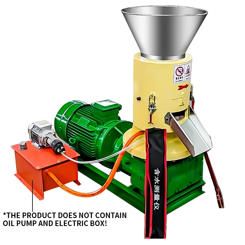HL-200 New Biomass Fuel Sawdust Pellet Machine 60-80KG/H Wood Sawdust Straw Organic Fertilizer Feed Pelletizer