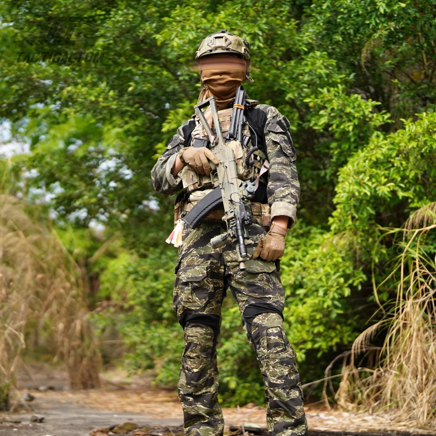 

Тактические боевые брюки Tom G3 Jungle Tiger, устойчивые к разрыву, износостойкие, дышащие и удобные брюки GEN3 для занятий спортом на открытом воздухе.