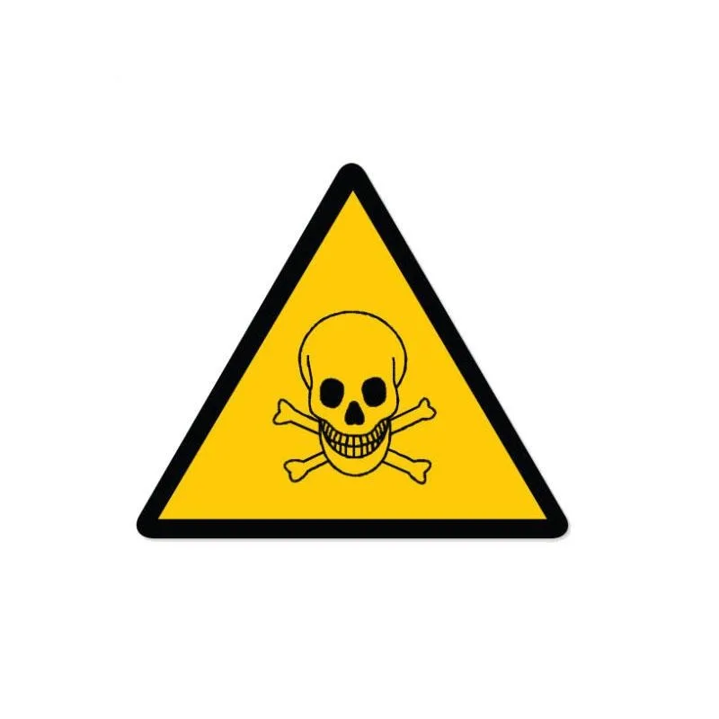 

Personality Danger Deadly Car Sticker Funny PVC Skull Decal Fashion Body Decoration Cars Accessories Waterproof Decals 16*16cm