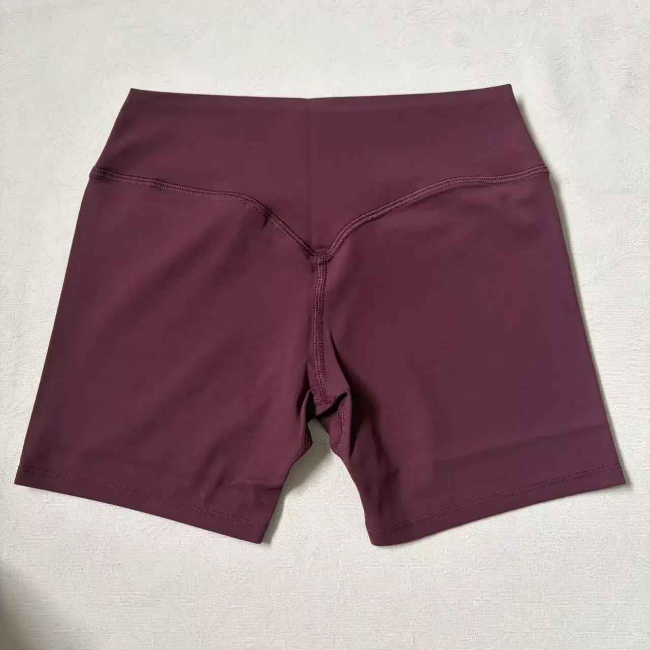 Women's High Waist Naked Feeling Yoga Shorts, 3 Inch Quick Dry Fitness Shorts, Tummy Control Hip Lifting Slim Shorts