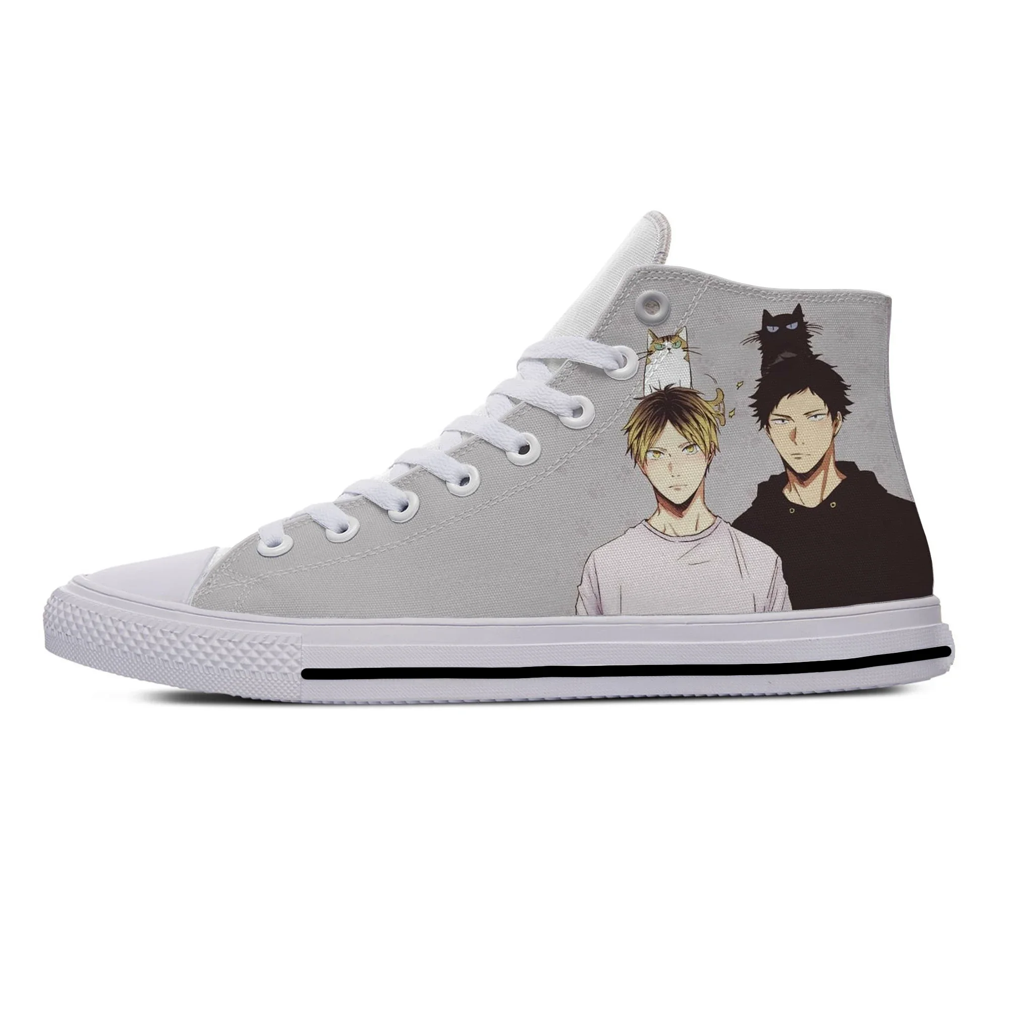 Heißer Sommer yaoi bl gegeben Mucis Anime Manga lustige Freizeit schuhe High Top leichte Boards chuhe atmungsaktive Männer Frauen Turnschuhe