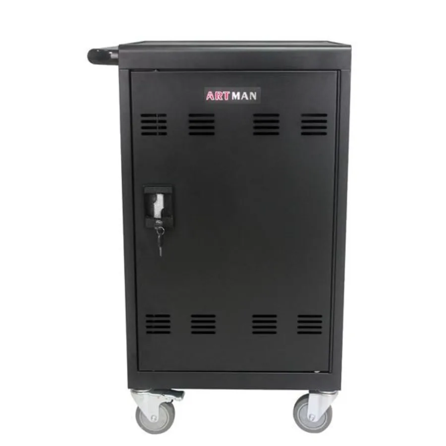 

Mobile Charging Cart and Cabinet for Tablets Laptops 30Device