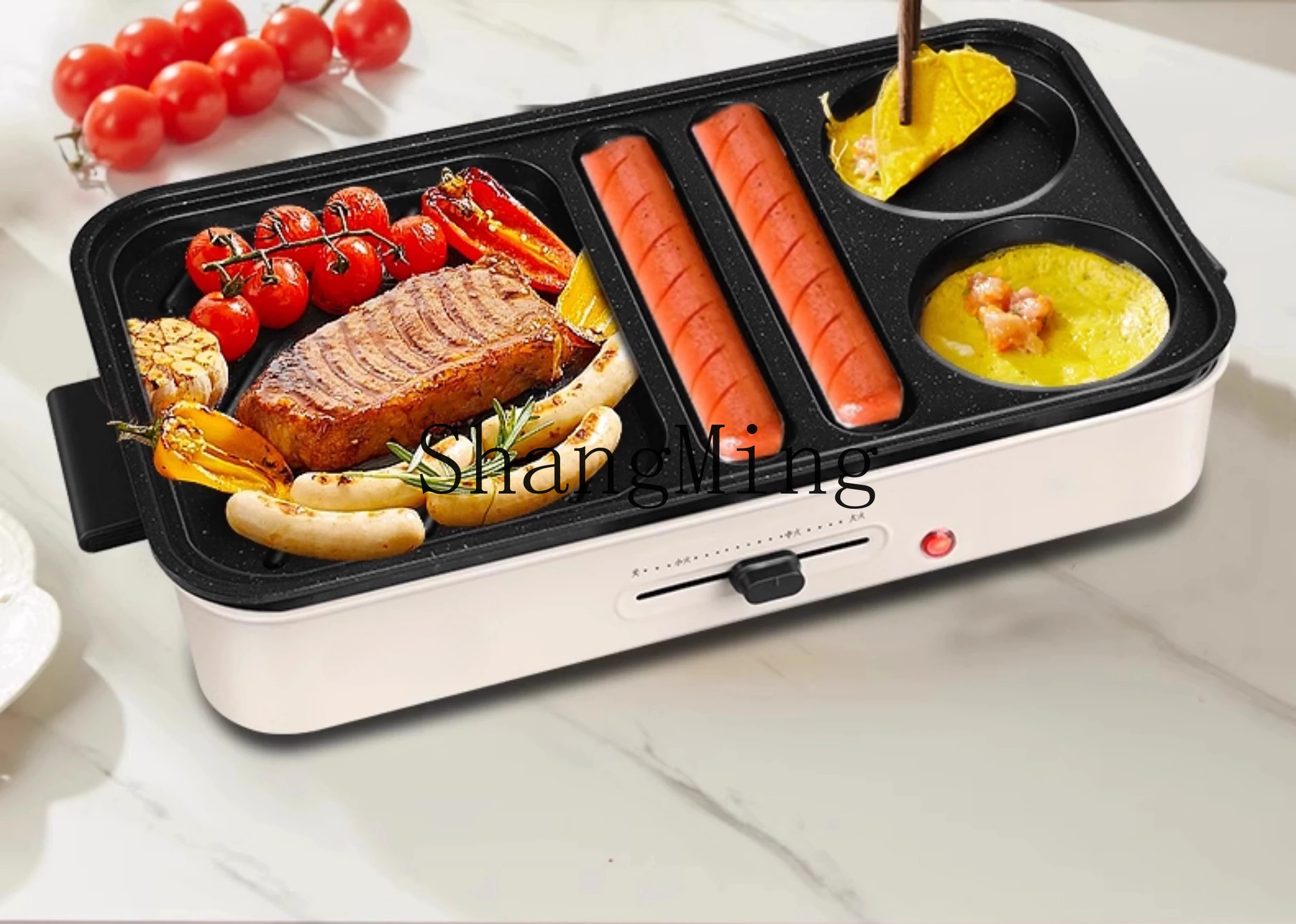 ZYY Multifunctional Fried Egg Pot Breakfast Machine Non-stick Electric Baking Pan Household Split Electric Oven Machine