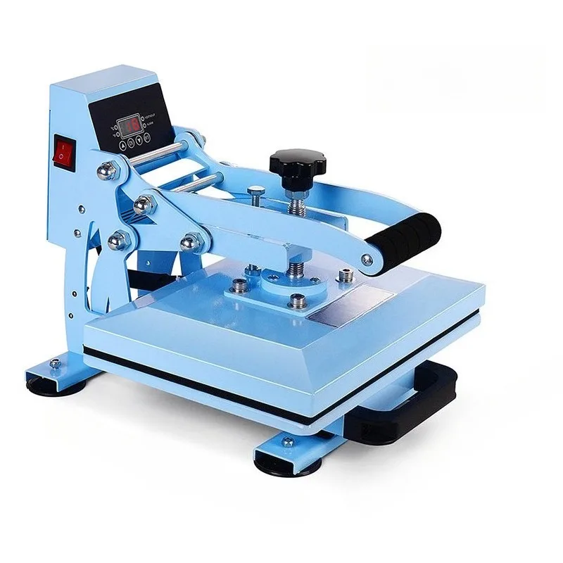 Semi-automatic Flat Heat Press Machine, Magnetic Pull-out Type, Heat Transfer & Rhinestone Hot Fix Machine