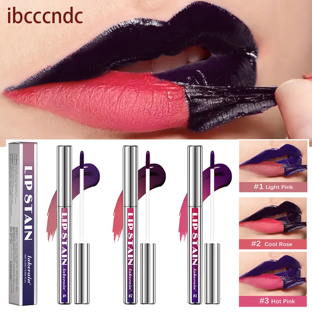 Długotrwałe tusze do ust Koreański matowy odcień ust Peel Off Matte Tick for Lips Stick Darmowa wysyłka Pomadka w płynie Wodoodporny makijaż