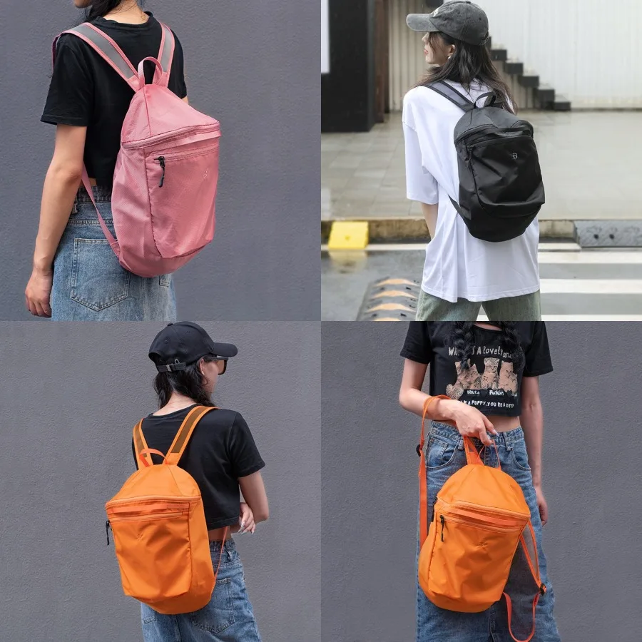 

【New style】Outdoor travel light backpack casual simple waterproof backpack fashionable simple hiking bag women's hot luggage ba