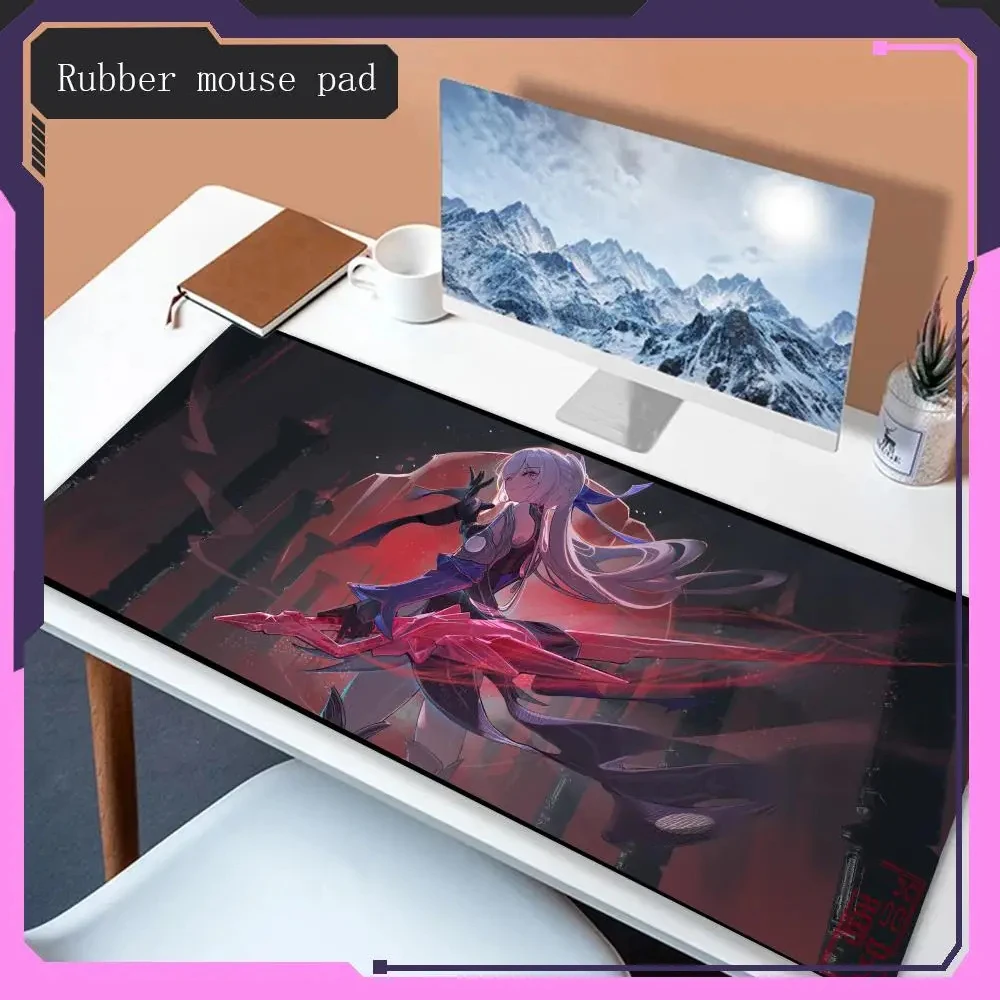 Mouse Pad Honkai Star Rail jingliu Animation mouse pad game accessories desktop Hot selling items laptop game mouse pad non slip