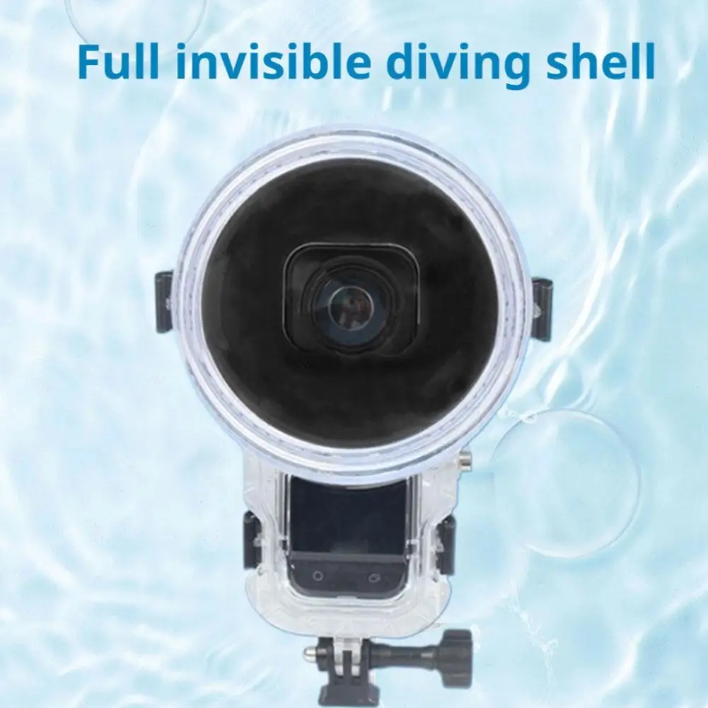 

Невидимый водонепроницаемый чехол для Insta360 X5 360, защита от погружения, панорамная спортивная камера, аксессуары для подводных снимков, чехол для камеры
