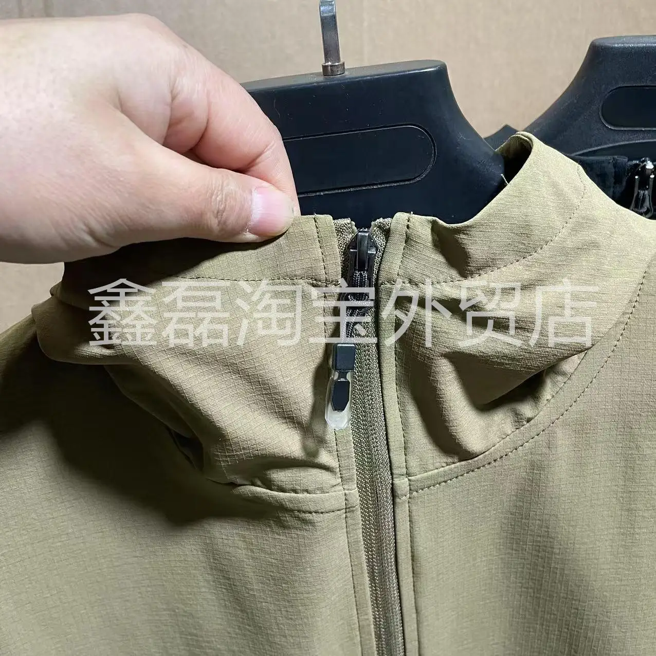 Felpa con cappuccio da esterno leggera e traspirante da uomo Jaet Elastic Casual Spor Primavera Estate Faion Loose Fit Cappotto lungo Sve