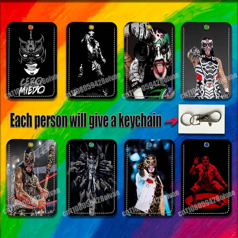 

P-Penta Cero M Pentagon Jr For ID Clips Credit Bank Work Card Holder Case Badge Bag Ornament Key Keychain