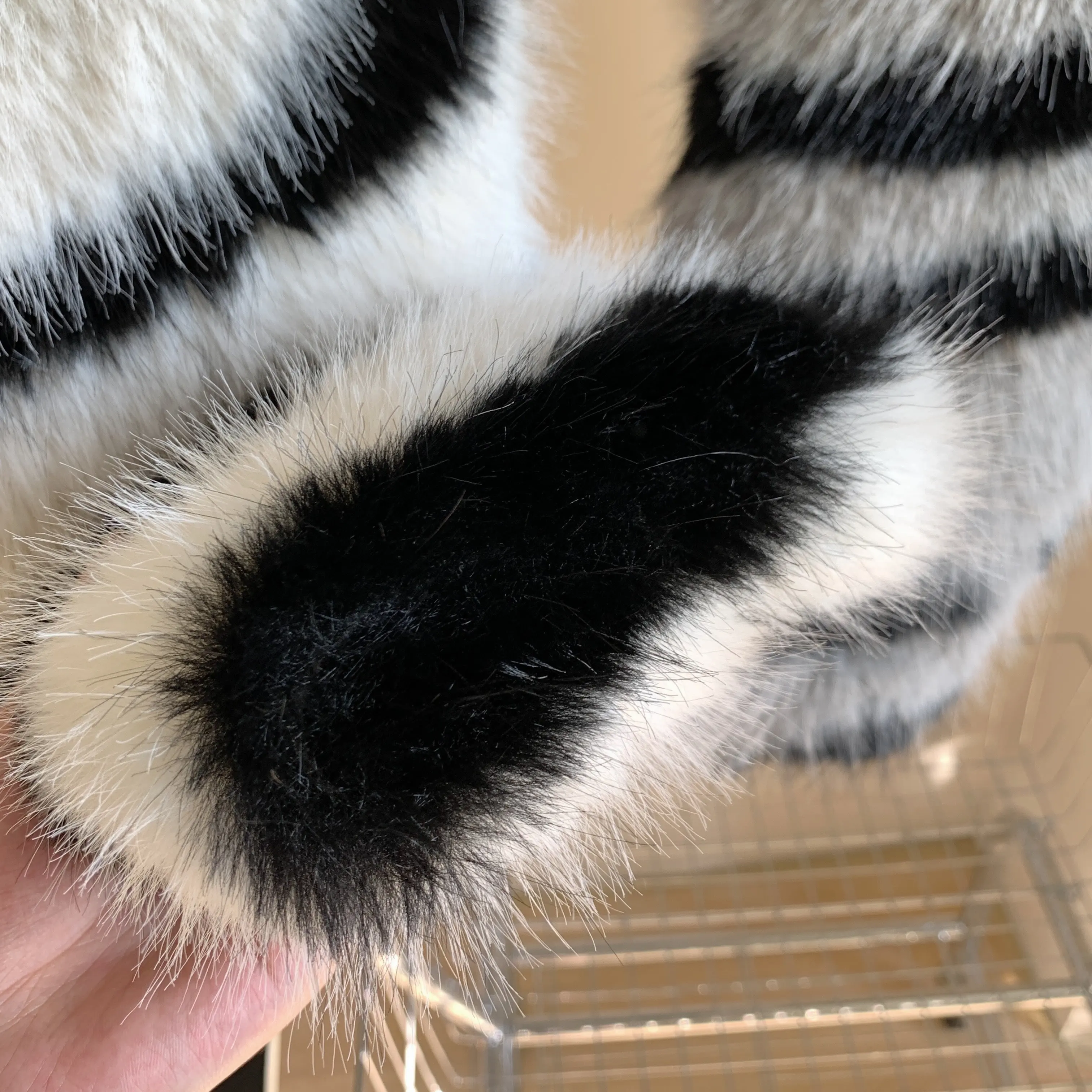 Sexy Striped Faux Fur Coat For Women Short Fashion Thickened Casual Coat Korean Style Aesthetic Street Top For Women