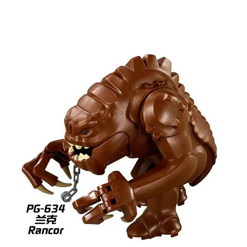 

Big Size 12cm Rancor Pit Jabba's Rancor Model 75005 Building Blocks Enlighten Action Figure Toys For Children