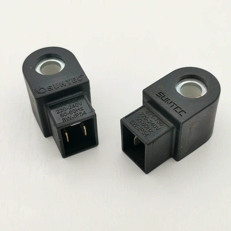 Zawór elektromagnetyczny 3713798 871-T80 palnik olejowy części zamienne zawór magnetyczny elektryczne 8W/ 9W pompa oleju napędowego cewka zaworu
