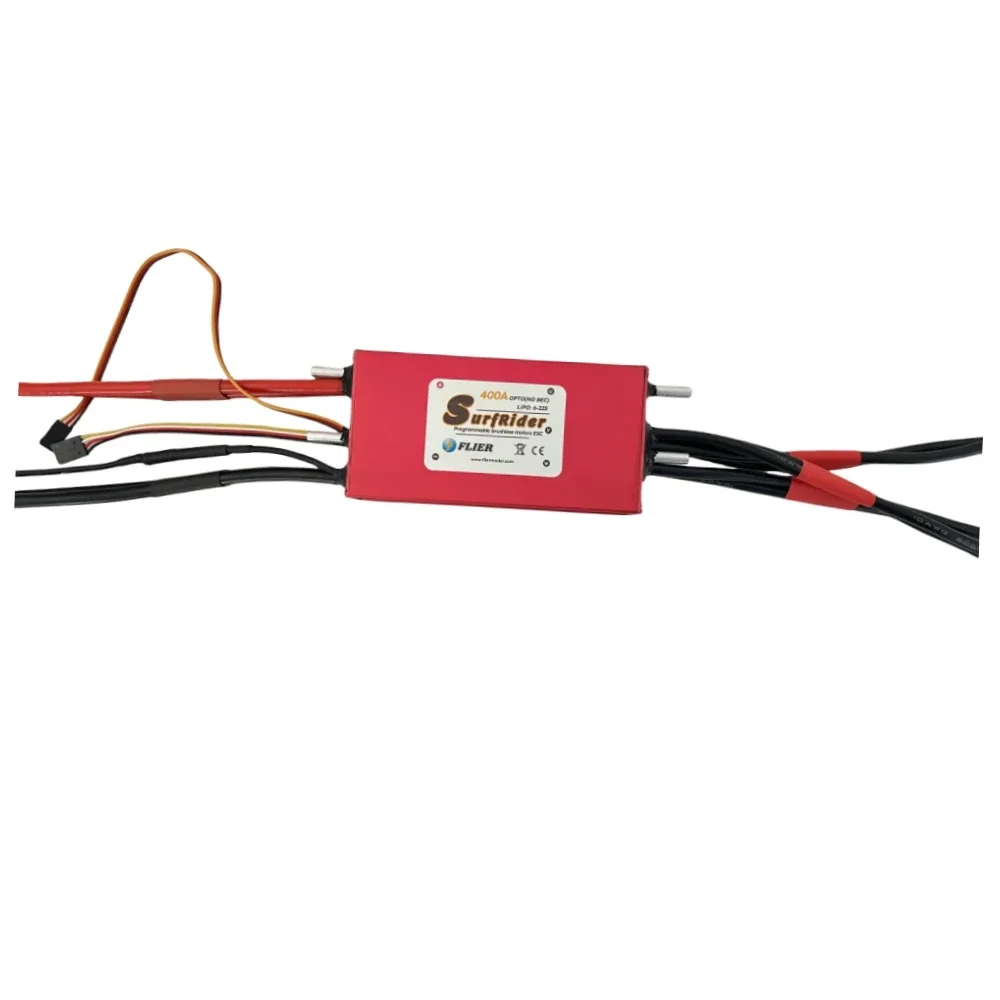 RoRuSHigh Power 22S/90V 400A IP67 Waterproof Brushless Motor Controller For RC Boat Hydrofoil Electric Surfboard With Program Bo