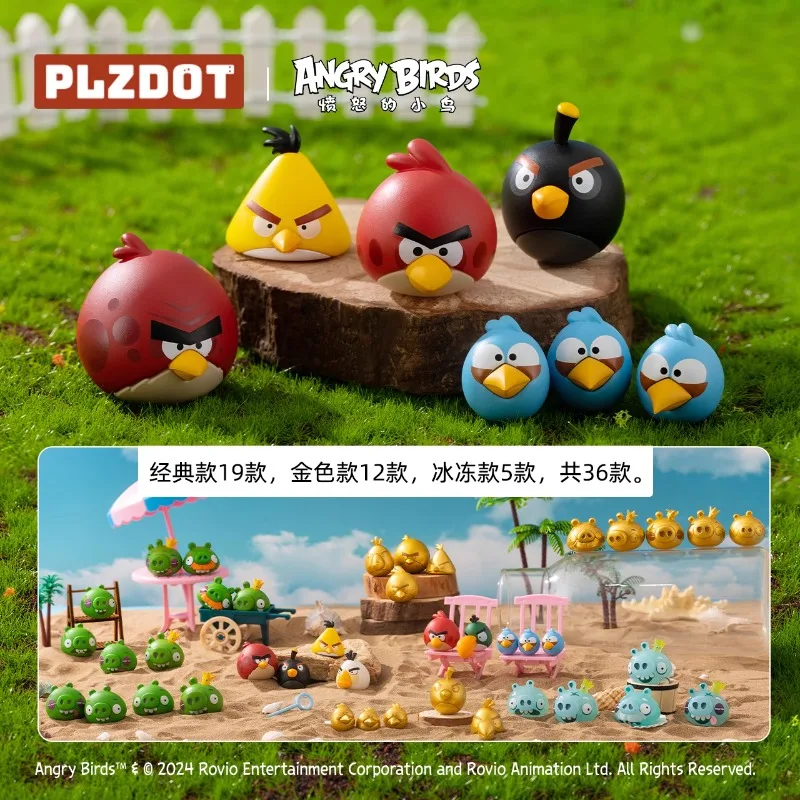 

Angry Birds Classic Cute Mysterious Blind Box Trendy Mini Doll Desktop Toy Ornaments Children's Surprise Box Holiday Gift