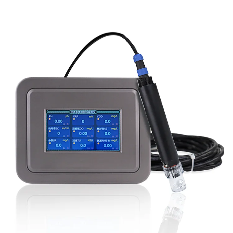 

High Accuracy Online Water pH Temperature Sensor Water Quality Sensors Electrode Sensor RS485 for Swimming Pool Aquaculture