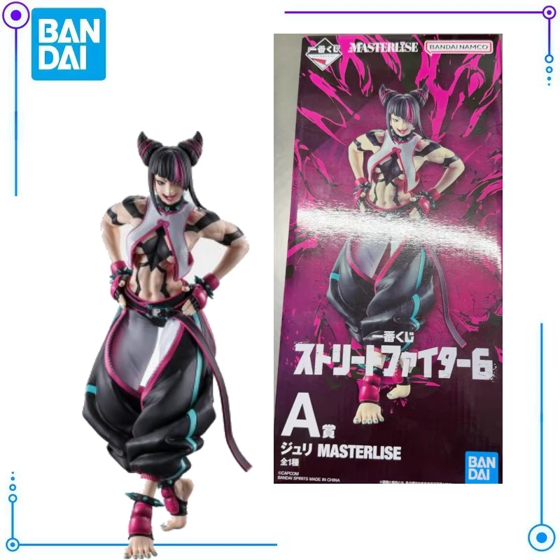 In Stock Bandai Streer Fighter 6 Blanka Juri Han A Model Toys Exquisite Figures Desktop Decoration Anime Characters Collection