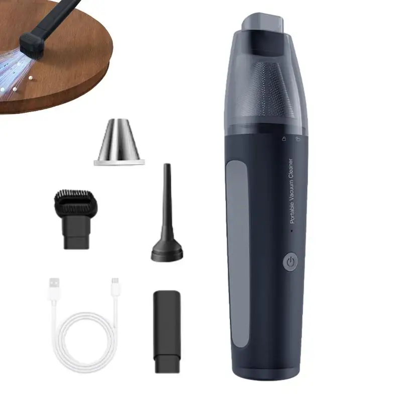 Mini Vacuum Cleaner Handheld Car Vacuum Cordless Small Vacuum Cleaners With Large-Capacity Battery Portable Car Vacuum For Pet