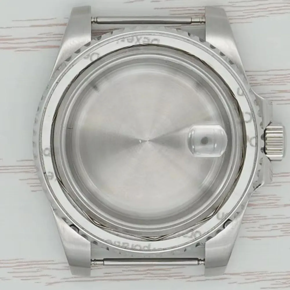 

watch parts 40mm Sapphire nh35 case watch case 10bars fit ETA2836 NH35 NH36 Mingzhu DG2813 3804 Miyota8205 8215 821A movement