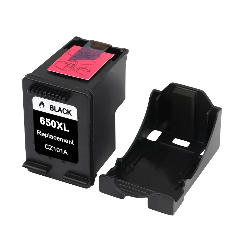 Compatible 650XL Ink Cartridge Replacement for HP 650 HP650 XL for hp Deskjet 1015 1515 2515 2545 2645 3515 4645 Printer