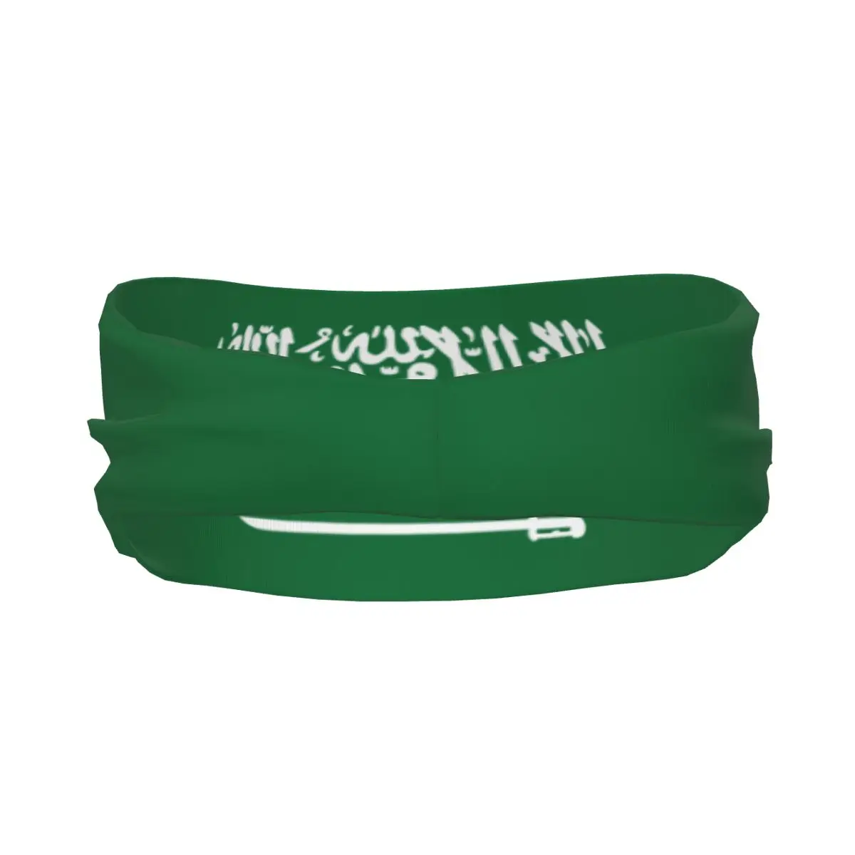 Sports Sweatband Breathable Headband Sweat Hair Head Band Saudi Arabia Flag Yoga Headband