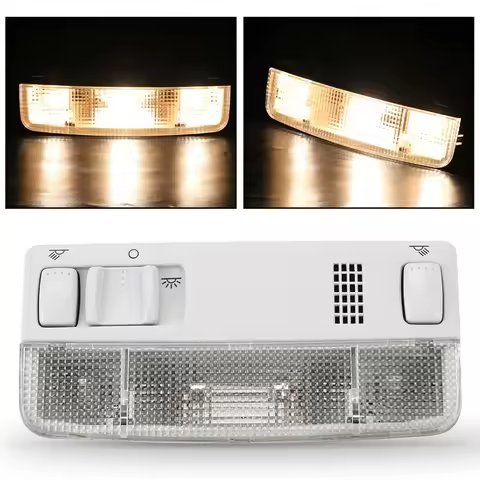 Car Interior Lights Roof Reading Light Ceiling Lamp for VW Passat B5 Golf 4 Bora Polo Caddy Touran Octavia Fabia Caravan Camper