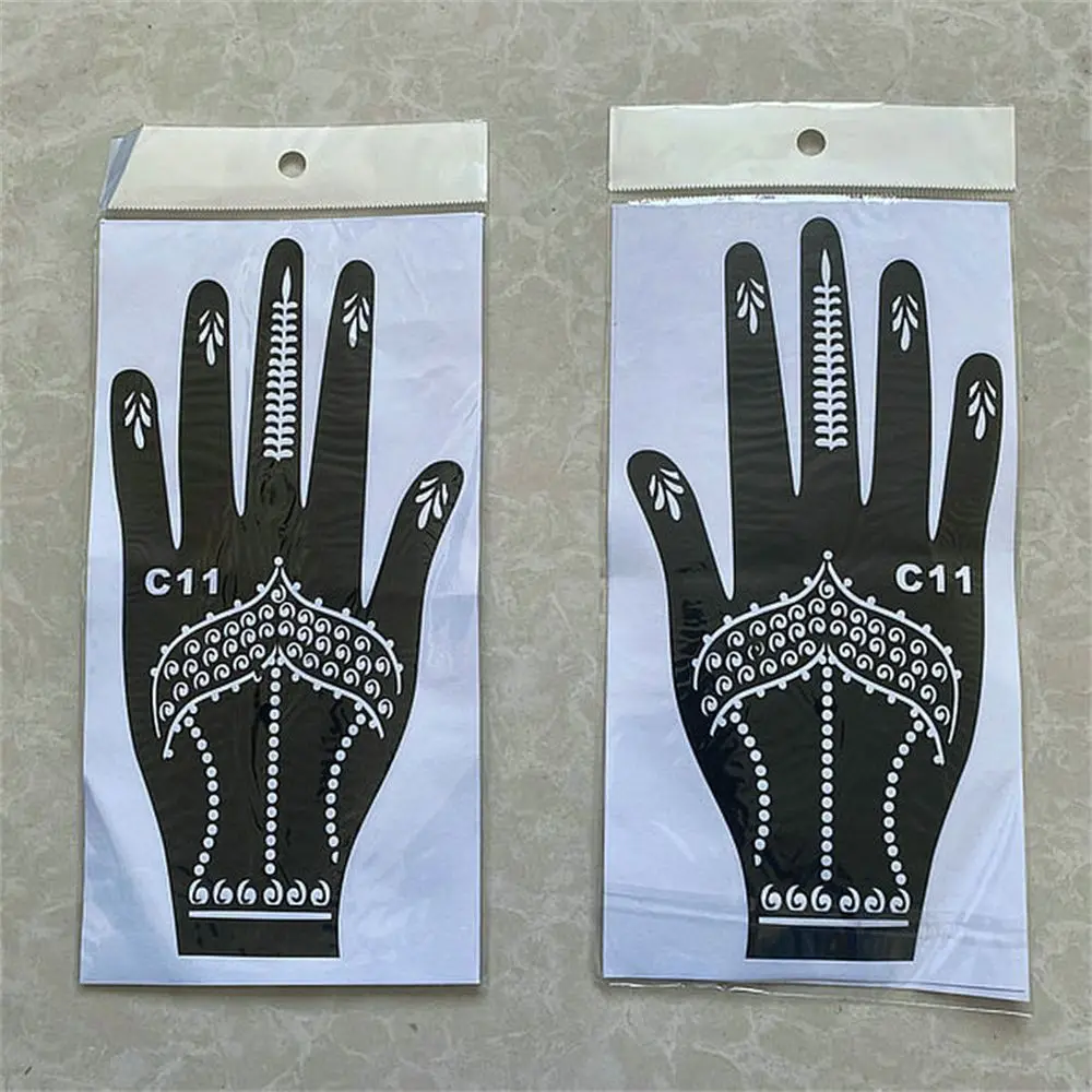 DIY Airbrush Hollow Drawing Body Art Template India Henna Kit  Stencils Temporary Decal