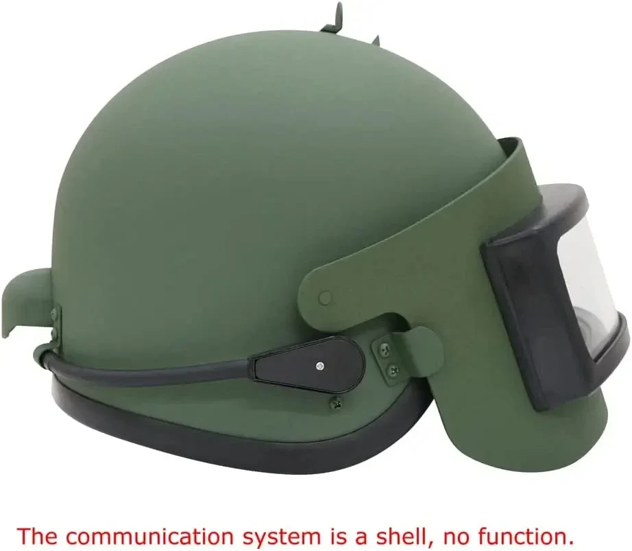 Verbeterde Versie Russische Altyn Helm K6-3/K-63/K63 Tactisch Niveau Iii Arkin Helm Met Volledig Gezichtsmasker Anti-Oproerlens