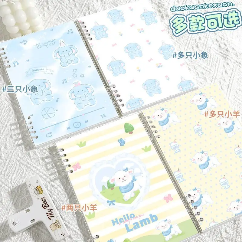 

Custom New Style Little Sheep Little Elephant B5 Loose-leaf Notebook Detachable Notebook A5 Student Notebook Cute J