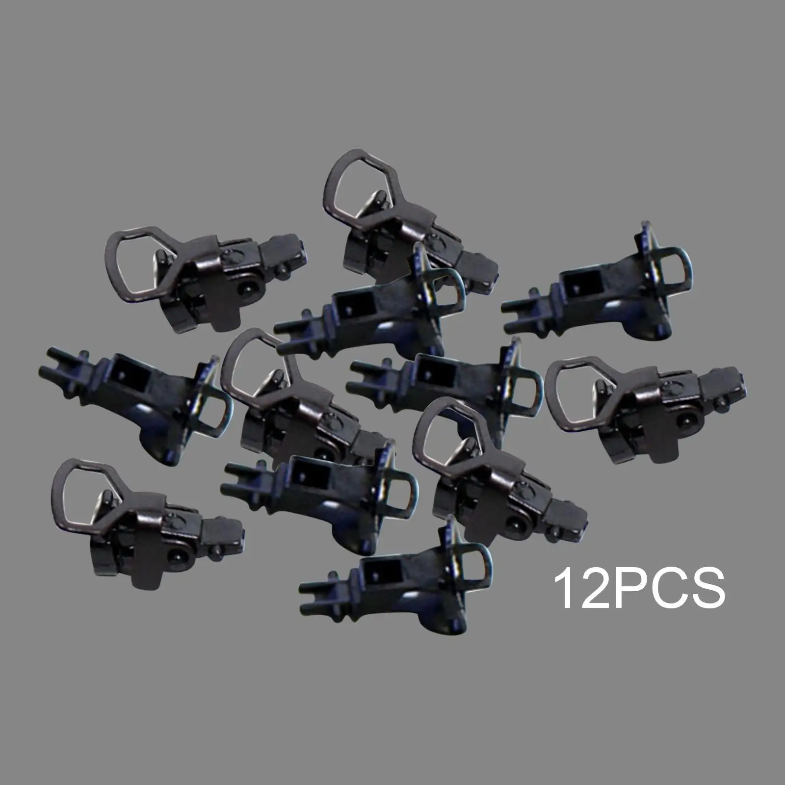 

12x European Style Train Coupler Hooks 1:160 Scale Portable Train Accessories DIY Universal Hook Multi-vehicle Compatible Model