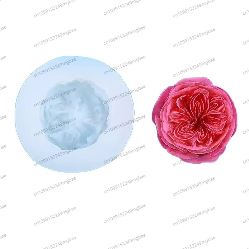 

Flower scented candle mold silicone mold DIY cake mousse custard baking utensils