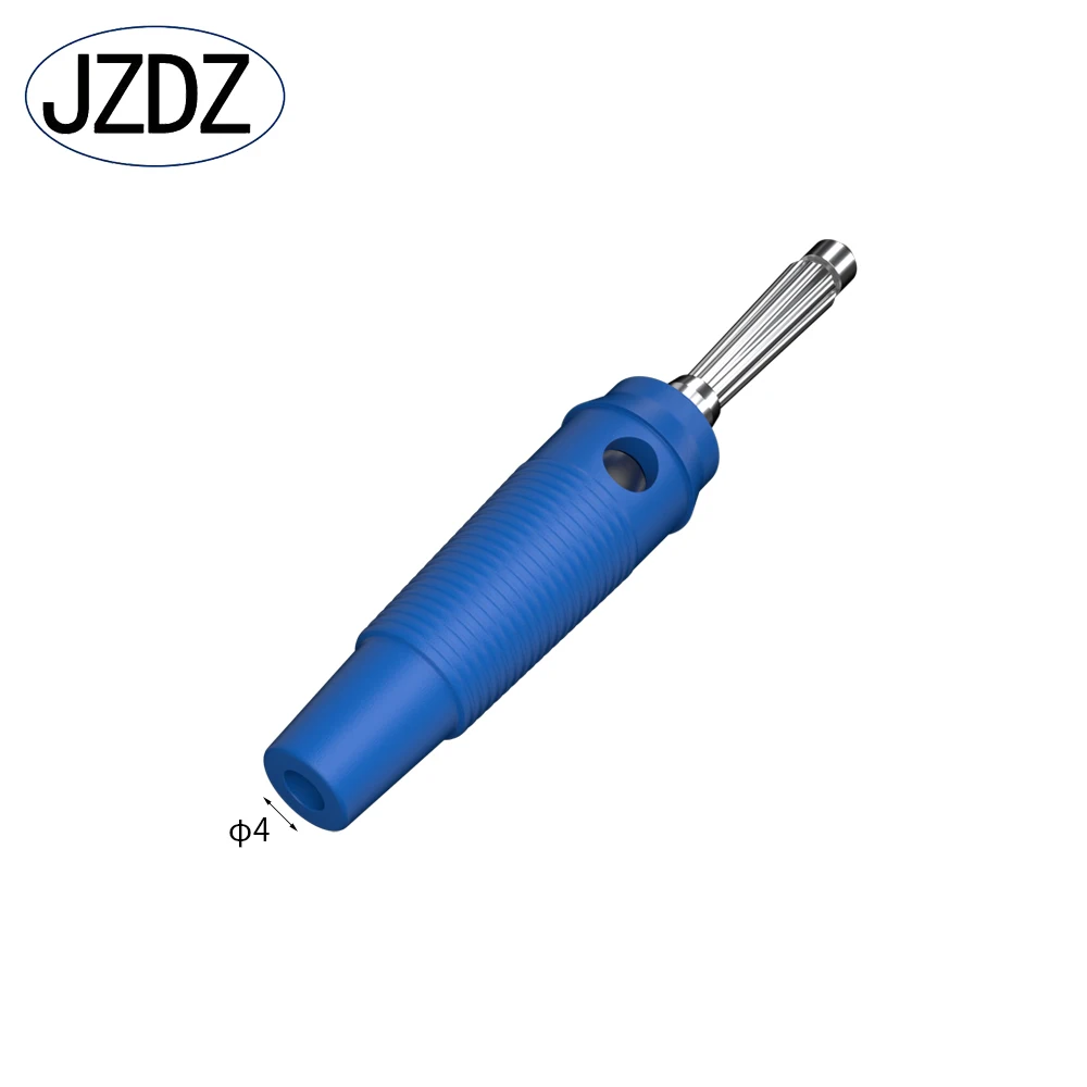 JZDZ 10PCS 4MM Copper Banana Plug can be Connect Test Probes For Speaker Amplifier J.10020