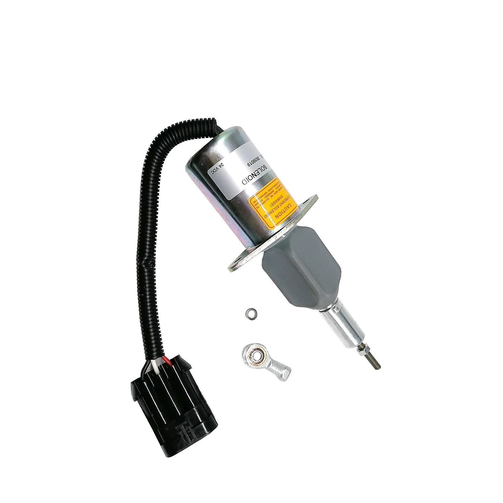 

TOPVELSUN 24V 3939019 SA-4889-24 Shut Off Solenoid Compatible with Hyundai R300 R320LC-7 R335LC-7 Excavator