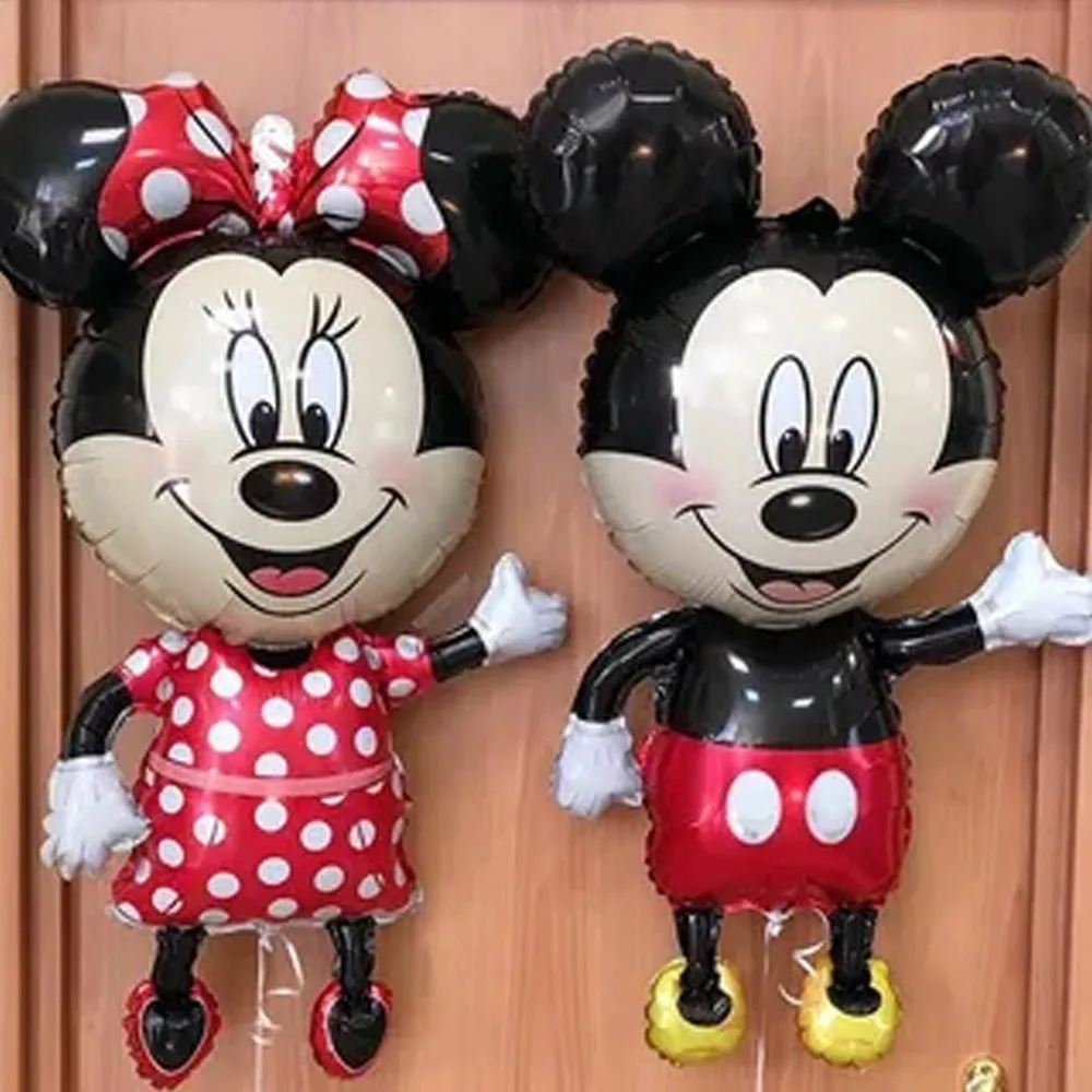 Classics Mickey Minnie Mouse Aluminum Film Balloon Mickey Mouse Children's Cartoon Birthday Decoration Party Baby Shower Balloon