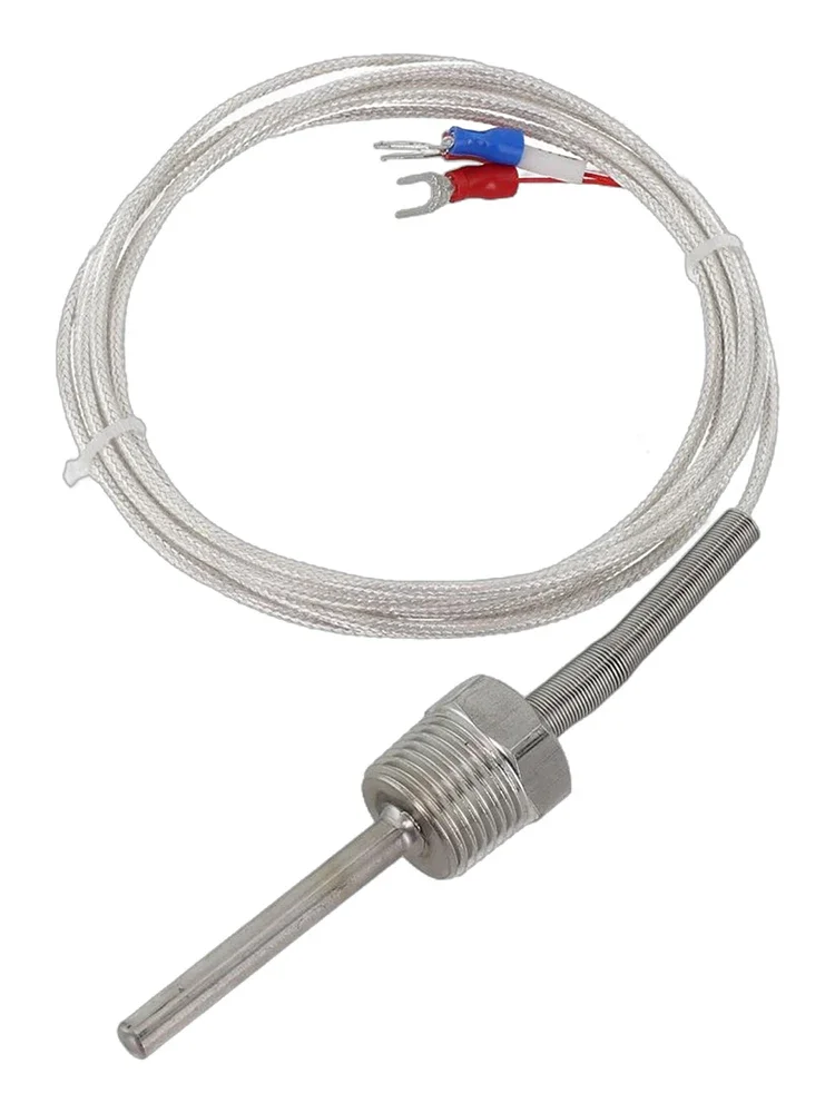 Tubo de protección de paquete de acero inoxidable, Sensor de sonda L Mm, rosca fija resistente, acero inoxidable