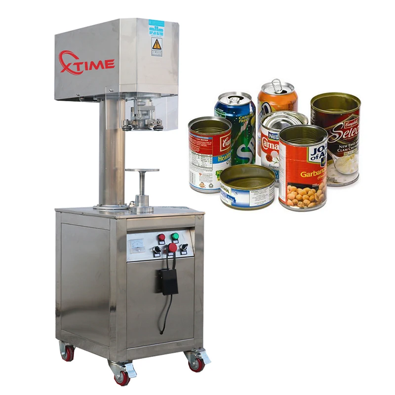2025Small Size Cheap Price Popcorn Can Sealing Electric Tin Can Closing Machine for Plastic Paper Aluminum Beer Can