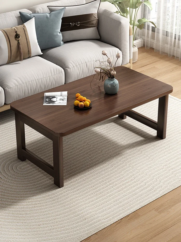 Foldable Coffee Table Living Room Small Apartment Household Non-solid Wood Small Simple \ Bedroom Learning Computer Low