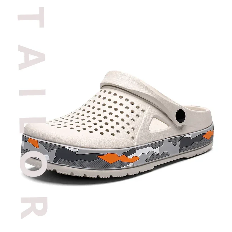 Летняя мужская обувь, сабо, тапочки, мужские садовые сандалии на плоской подошве, сандалии на платформе, мужская обувь для воды, мужские кроссовки, уличные домашние тапочки Летняя мужская обувь, сабо, тапочки, мужские садовые сандалии на плоской подошве, сандалии на платформе, мужская обувь для воды, мужские кроссовки, уличные домашние тапочки