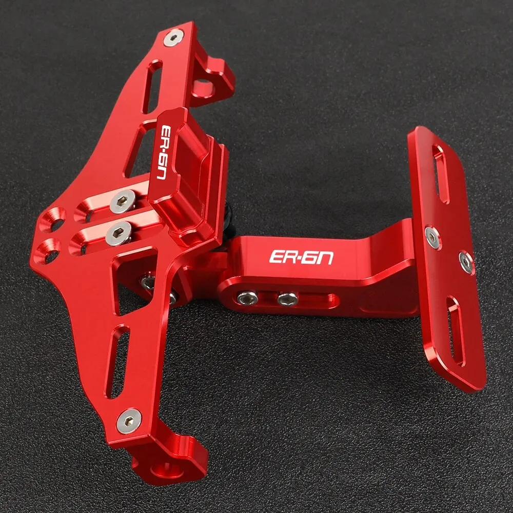 Voor Kawasaki Er6n ER-6N 2006 2007 2008 2009- 2013 2014 2015 2016 2017 Motorfiets Hoek Kentekenplaat Frame Houder Beugel - afbeelding 1