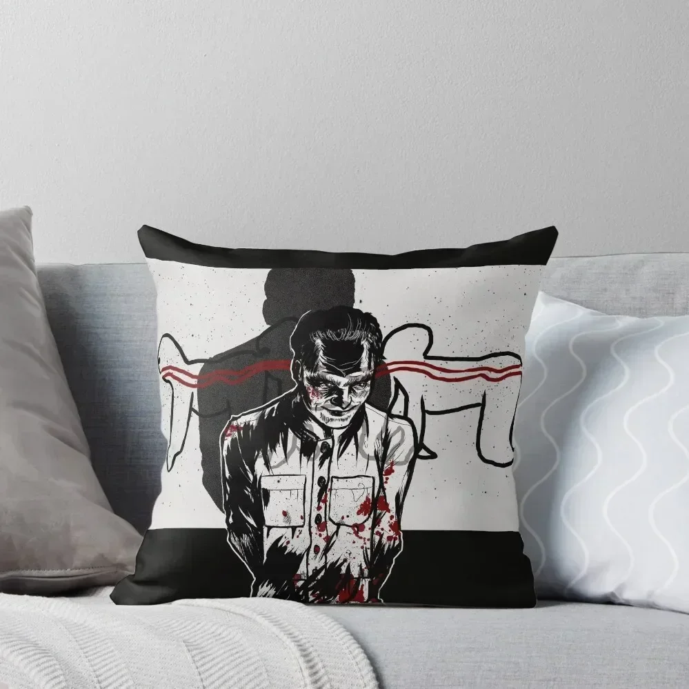 Подушка с изображением из фильма "Человеческий гусеница"