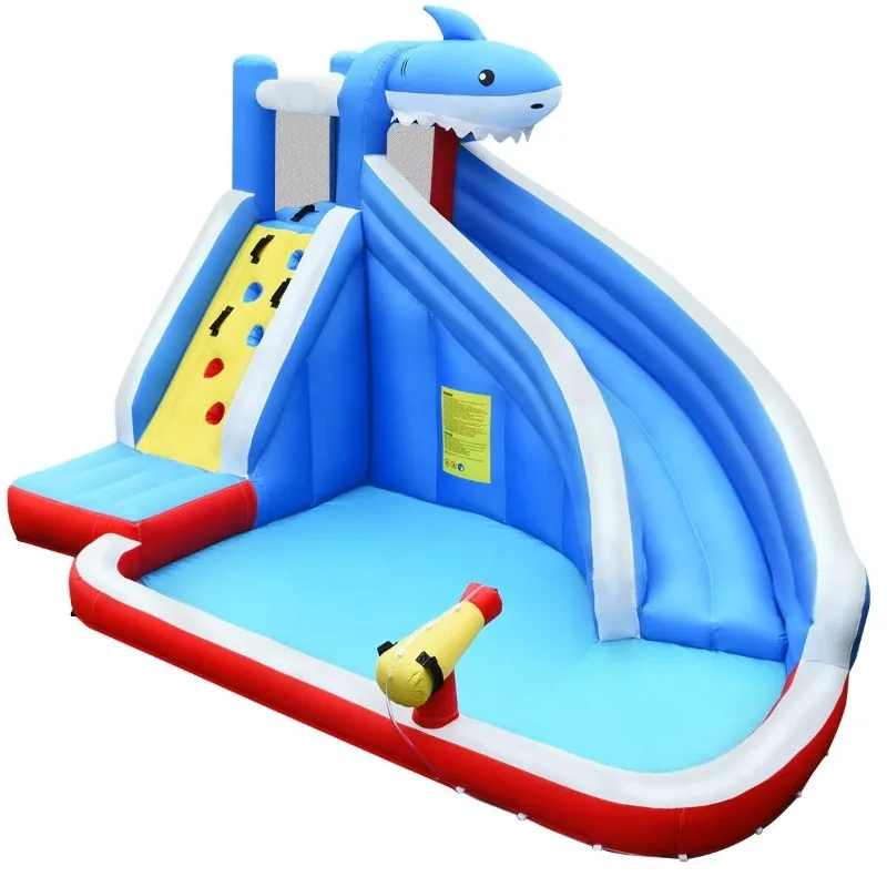 Inflatable water slide outdoor/indoor trampoline water park