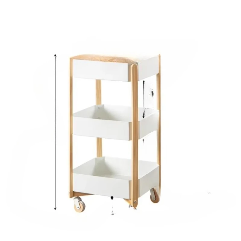 

Modern design wooden top side/end table with living room storage