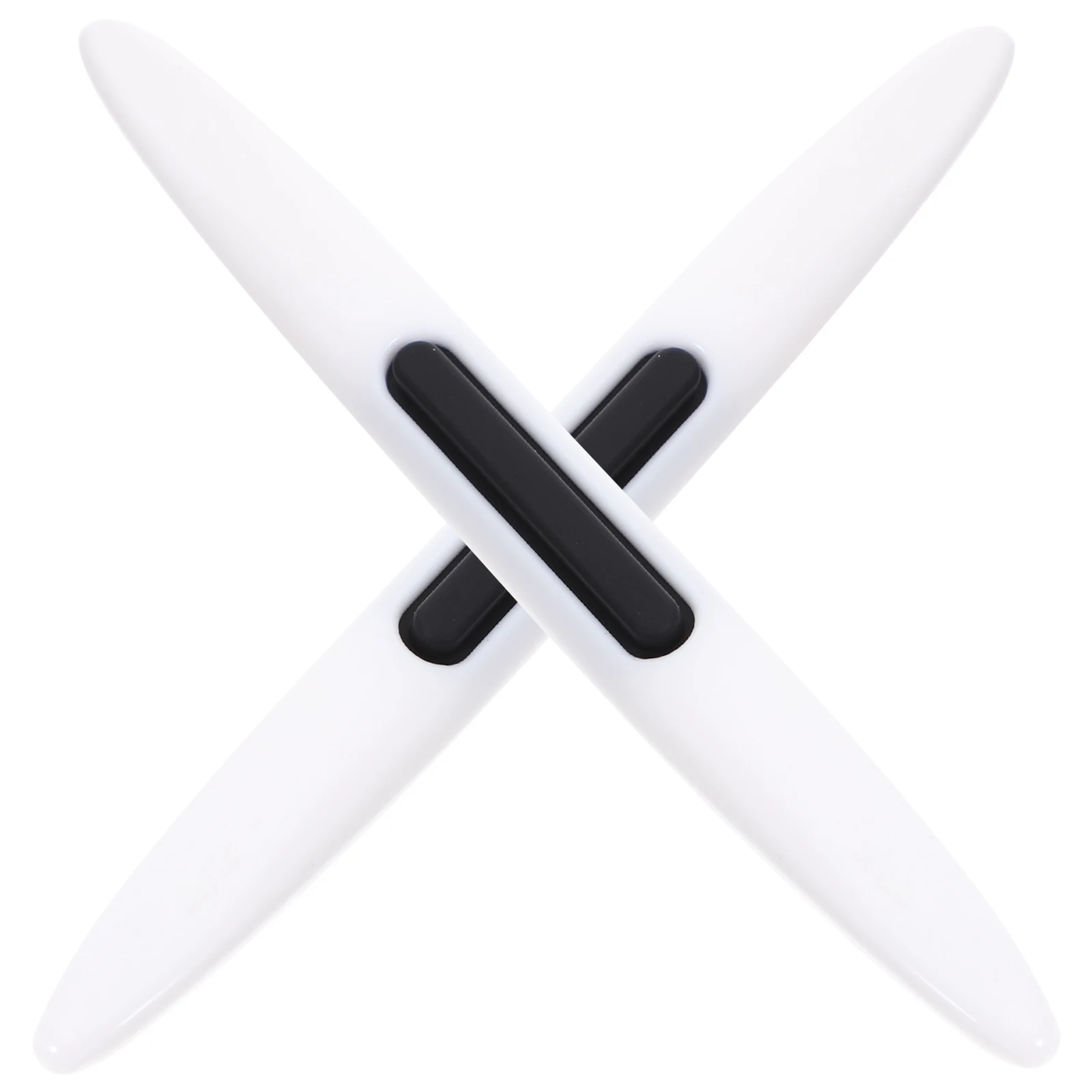 

2pcs Car Door Anti collision Strip Silicone Protector Bumper White Rearview Mirror Guard Edge Ding Scratch Proof