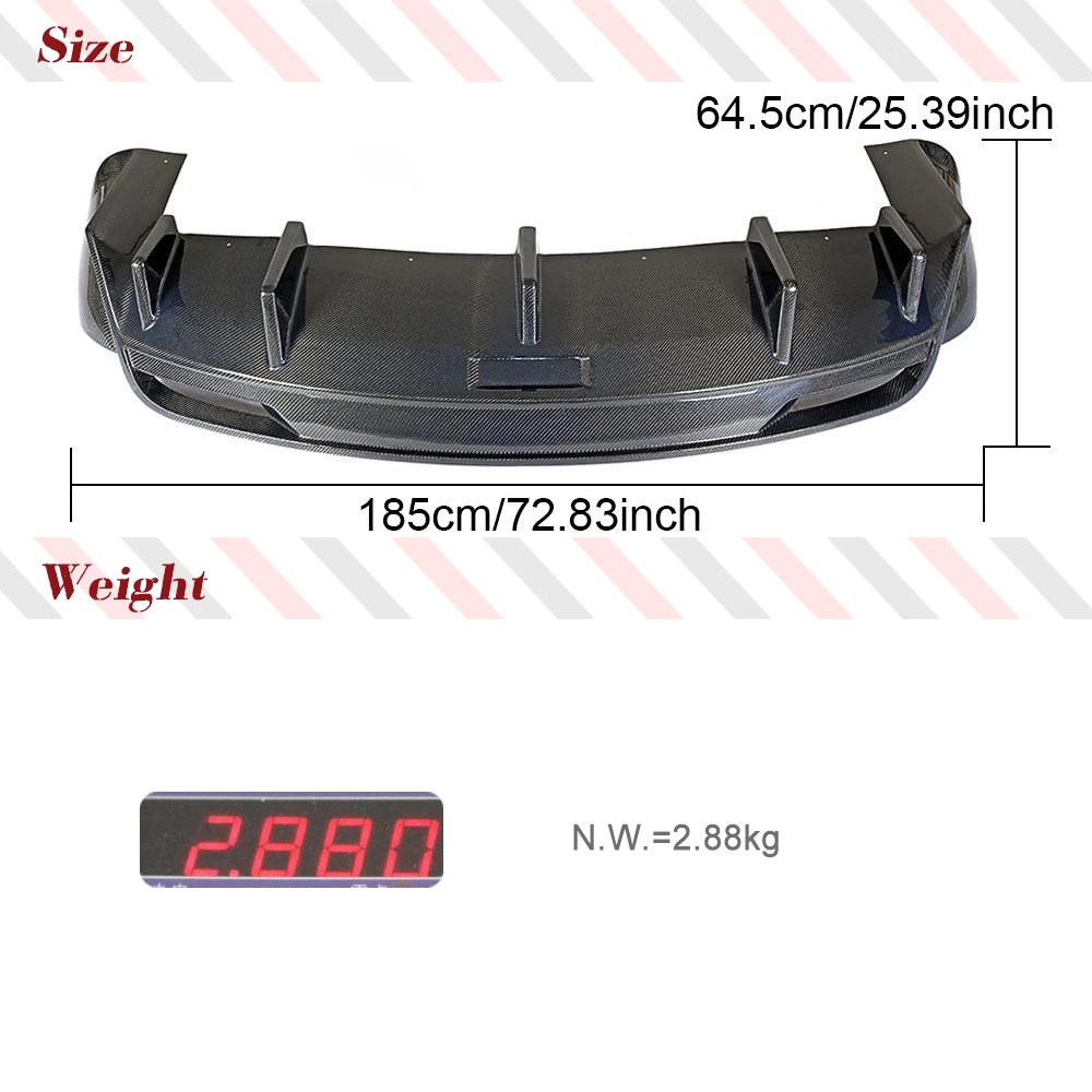 Auto zadní hojnost difusor spoiler lippe pro tesla modelka X 2016 - 2021 uhlík vlákno zadní hojnost dávat pozor difusor spoiler tělo soupravy