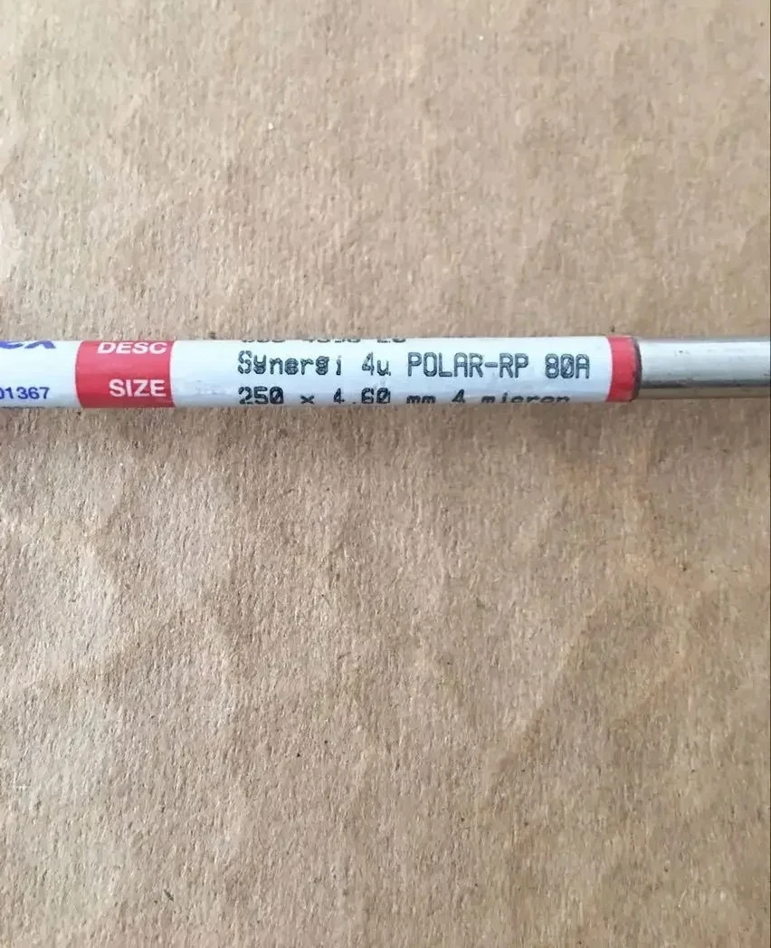 Pheromen Synergi Polar-RP 250 * 4.6mm 4 μ M-capped ether linked phenyl chromatographic column