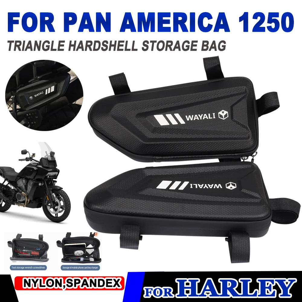 For Harley Davidson Pan America 1250S 1250 S Motorcycle Accessories Waterproof Side Bag Fairing Tool Storage Bag Triangle Bags