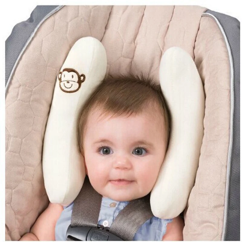 Baby Safety Car Seat Stroller Pillow Infant Head Neck Support Sleeping Pillows Toddler Kids Adjustable Pad Cushion Accessories