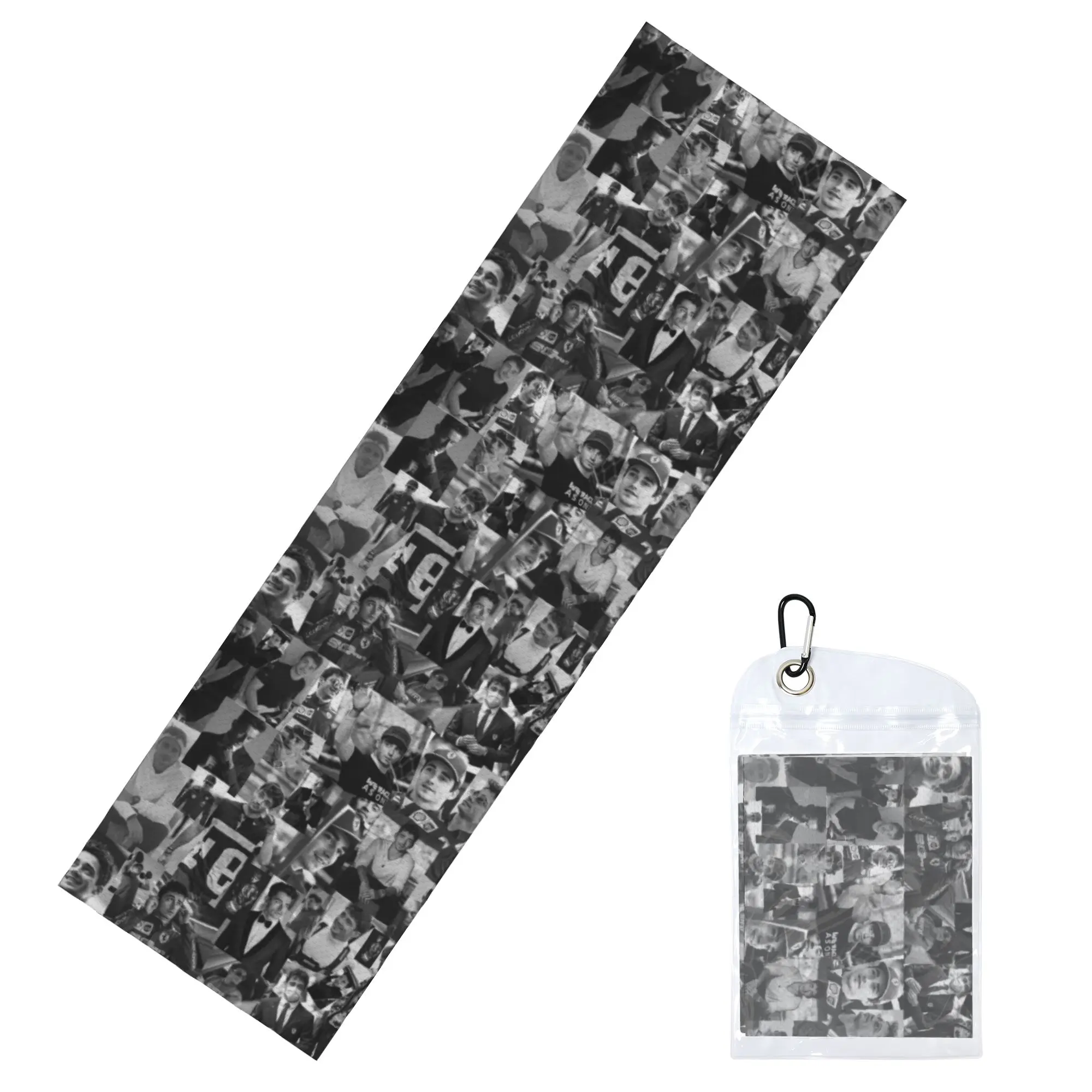 Leclercs Monaco Formula Driver Charles Cold Exercise Towel Yoga Fitness Running Activities Travelling Swimming Camping Towels