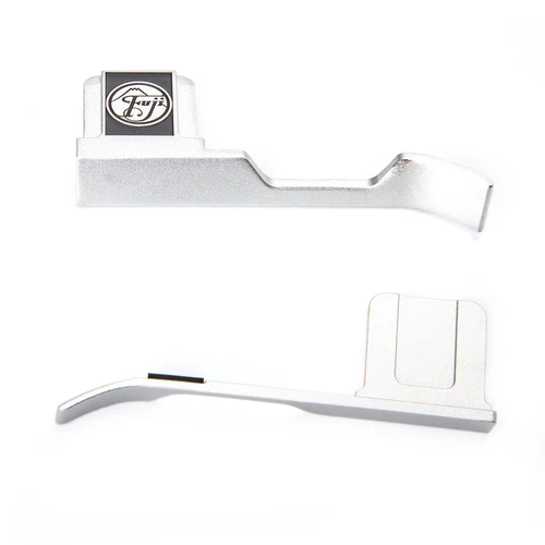 Imagen 2 del producto Kit de botón de liberación suave con agarre de pulgar de Metal para Fuji X100V X100VI X100F X100T cubierta de zapata botón de obturador accesorios de cámara